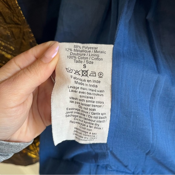 Leon & Harper Viseur bronze quilted jacket - Picture 6 of 8